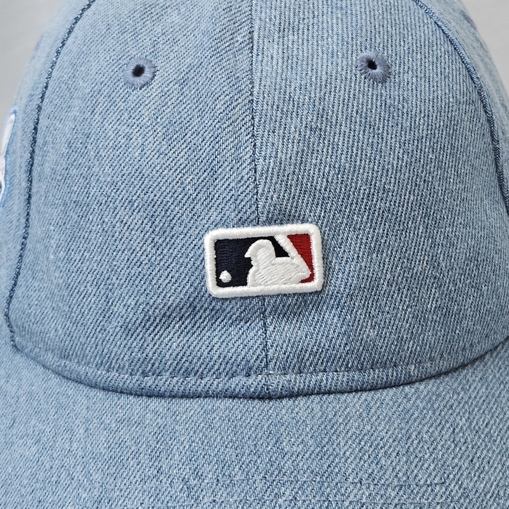 Levi's MLB 2016 World Series Denim Cap Adjustable Strapback Hat Cubs Rare - Picture 4 of 10